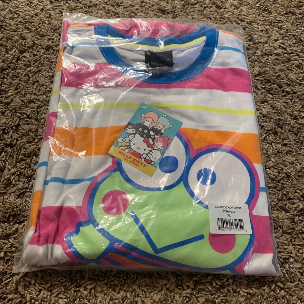 Dumbgood Keroppi Striped Long Sleeve XL